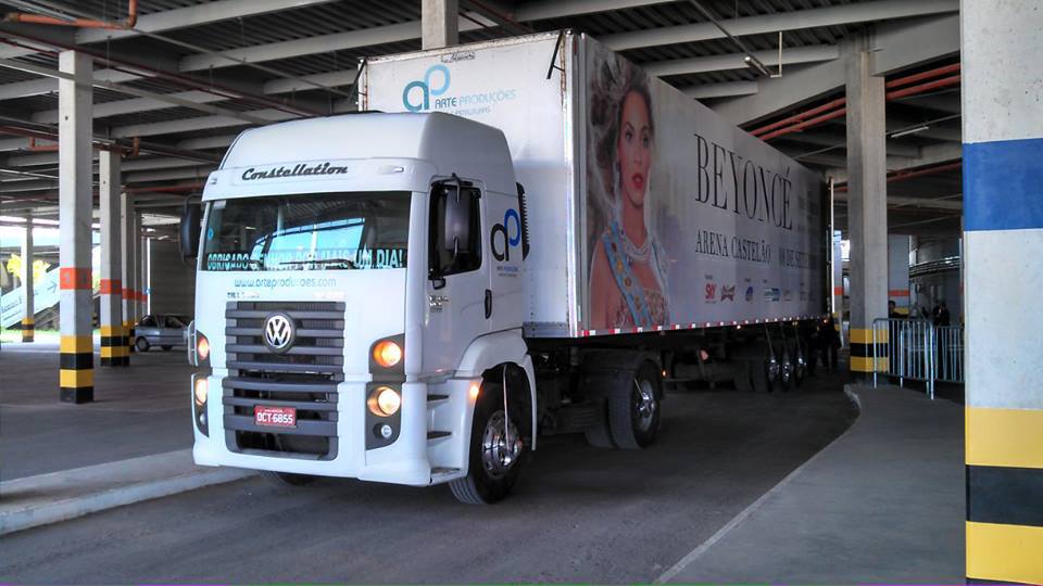 Carreta da Beyoncé na Arena Castelão